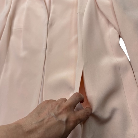AKRIS Blush Pink 100% Silk Blazer - Picture 11 of 15